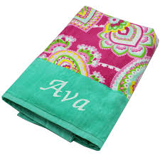 Put a personalized stamp on your next present with a monogrammed gift that'll instantly show them how much you love them. Personalized Beach Towels Monogrammed Gifts For Kids Her Him Custom Embroidered Towel Paslies Buy Online In Andorra At Andorra Desertcart Com Productid 150042404