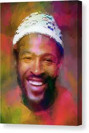 Marvin Gaye, Prince of Soul Canvas Print