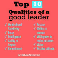 Check spelling or type a new query. The Top 10 Qualities Of A Good Leader