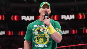 When he was in college, he played football. John Cena Facebook