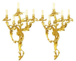 Place the first glass candle stick holder right side up and spread the epoxy on the top lip of the piece. Casa Padrino Baroque Wall Candle Holder Set Gold 55 X 35 X H 80 Cm Magnificent Wall Candle Holders Made Of Gilded Bronze Baroque Wall Decoration