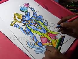 How To Draw Lord Vishnu Varaha Avatar Drawing Video Dailymotion Lord vishnu is also one of the principal deities forming the hindu trinity and also the lord vishnu takes various avatars (dashavatar or dashavatharam) whenever the world is. how to draw lord vishnu varaha avatar drawing