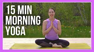 A morning yoga workout is one of the best ways to start your day! 15 Min Morning Yoga Flow Air Element Yoga With Kassandra