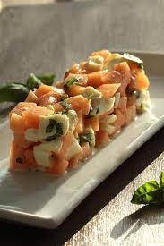 Tartare Melon Mozzarella Basilic Recette Entree Recettes De Cuisine Recette De Cuisine Rapide Cuisine