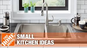 Galley kitchens emerged from the kitchen layout used on ships or trains, which was designed to fit into small areas with the ability to accommodate multiple cooks. Small Kitchen Ideas The Home Depot