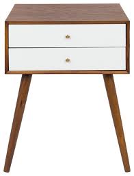 0 out of 5 stars, based on 0 reviews current price $86.63 $ 86. Finco Two Drawer Wood Nighstand Side Table Midcentury Nightstands And Bedside Tables By Uniek Inc Houzz