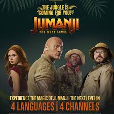 It's possible the film could have hit theaters as early as december 2021, but the coronavirus pandemic shut down productions for months and delayed several film releases. Ticket To Hollywood Brings Jumanji The Next Level In The Language Of Your Choice Indian Television Dot Com