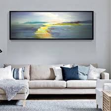 Abstrakte Malerei Auf Leinwand Gold Art Wand Kunst Bilder Fur Wohnzimmer Haus Wand Dekor Original Acryl Blau Dicke Textur Quadros Dekor Abstrakte Malerei Gemalde Auf Leinwand Und Abstrakt