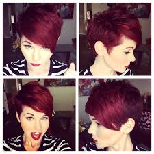 Red Violet Pixie Short Red Hair Short Hair Styles Pixie Hairstyles