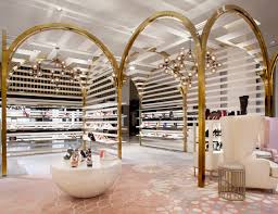 Level shoes is the world's largest luxury shoe store spanning over 96,000 square feet within the dubai mall, with over 200+ global brands inclusive of nike, adidas, fila, alexander mcqueen, burberry, amina. Level Shoe District By Shed Design Shop Interiors