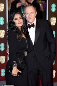 The pair announced their engagement on march 9, 2007, the same day that. Salma Hayek Poses With Husband Francois Henri Pinault And Daughter Valentina In The Pool Daily Mail Online