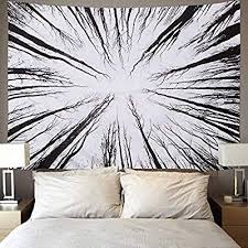 Black And White Wall Tapestry Amazon Amazon Com Bleum Cade Tree Tapestry Wall Hanging 3d Vision Forest Tapestry Black And White Tapestry Growin Tree Of Life Tapestry Tree Tapestry Forest Tapestry