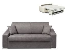 Divanetto moderno emma con gambe in legno, 2 posti maxi, finitura rossa. Divani Letto 2 Posti Economici Homelook