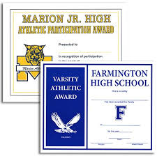 Blue falcon award template : Custom Achievement Award Certificates Awards America Inc