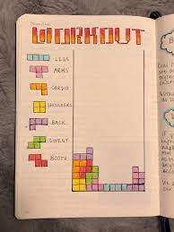 Heavyset is a gym workout log and tracker app for ios that enables you to perform advanced routines including supersets, track 1rm, personal records and progress over time. Enjoying My Tetris Inspired Workout Tracker I Love Getting To Fill It In After I Go To The Gym Bulletjournal