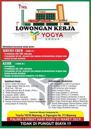 Baca loker terupdate seputar peristiwa terkini di daerah sekitarmu sekarang juga! Kota Majenang Lowongan Kerja Toserba Yogya Majenang Facebook