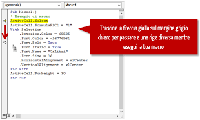 Macro Excel Eseguire Una Macro Excel Excel Per Tutti