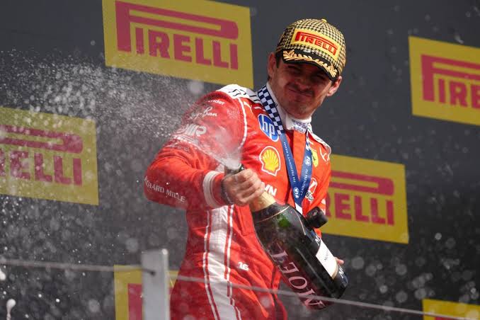 George Russell's title hopes boosted as Charles Leclerc wins British Grand  Prix | Cambs Times