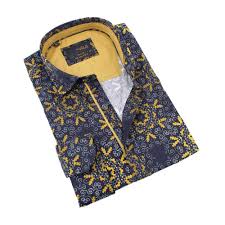 Shop our great selection of black gold shirt & save. Eight X Designer Dress Shirts Black And Gold Design Print Shirt