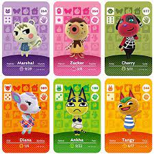 1 gallery 1.1 renders 2 screenshots 2.1 in new leaf 2.2 in new horizons 2.3 in pocket camp 3 merchandise 3.1 amiibo Amazon Com Nfc Villager Cards Amiibo Animal Crossing Marshal Zucker Cherry Ankha Tangy Diana Video Games