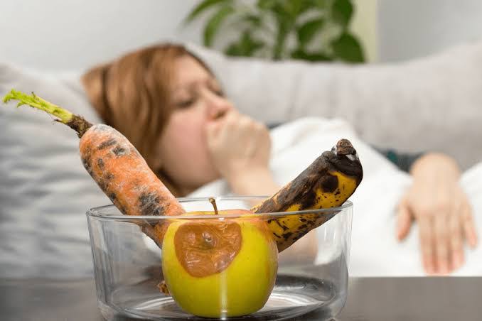 No consumir alimentos en mal estado 