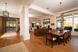 Open Concept Dining Room Living Room With Pillars Design Pictures Remodel Decor And Ideas Page 4 Open Concept Dining Room Home Dining Design