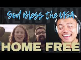 HOME FREE singing, "God Bless the USA"