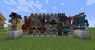 How to make an armor in minecraft: Mc Dungeons Armors Mods Minecraft Curseforge