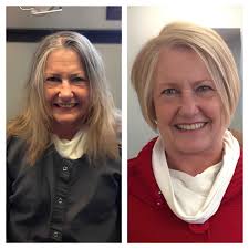 Shorter haircuts with shaved sides for thinning hair