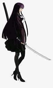 Female ninja anime girl with black hair and eyes. Clipart Girl Black Hair Anime Girl Ninja Assassin Hd Png Download Kindpng