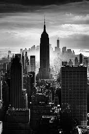 Black And White Picture Of New York City 