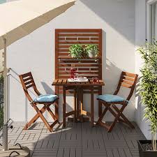 Applaro Wall Panel Outdoor Brown Stained Brown Ikea Small Balcony Decor Balcony Decor Ikea Outdoor