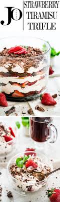 Strawberry Tiramisu Trifle Jo Cooks