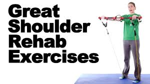 Rehabilitation exercises can begin once the initial acute phase has passed and pain allows. 7 Great Shoulder Rehab Exercises Ask Doctor Jo Youtube