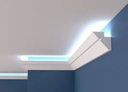 It also causes the angle to be more obtuse, providing more space behind for the string. Xps Coving Led Lighting Cornice Bgs9