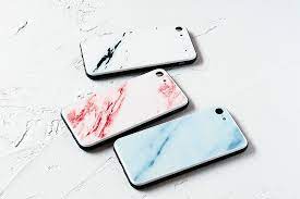 洋服といっしょに衣替え 夏仕様の スマホケース minneとものづくりと スマホケース マーブル模様 夏