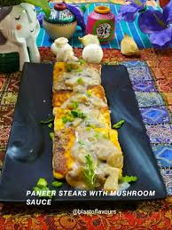 Chicken tagine is a typical north african and especially moroccan dish; Paneer Steaks With Garlicky Mushroom Sauce Blast Of Flavours