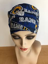 Item II Rams Euro Style Scrub Cap Kitchen Chef Hair Cap
