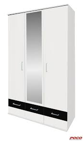 Poco Kleiderschrank Weiss
