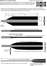 Free Plans And Instructions To Build Simple Oars In 2019