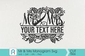 Download Mr And Mrs Monogram Svg Mr And Mrs Svg Graphic By Pinoyartkreatib Creative Fabrica PSD Mockup Templates