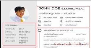 Lius luaha pada contoh program web penjualan s… 3 Contoh Curriculum Vitae Yang Baik Untuk Pekerjaan Dan Beasiswa