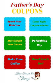 Free Father S Day Coupons Printable Fathers Day Printable Activities For Kids Dad Love Quotes