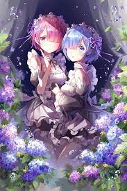 レムラム kyurin pixiv tumblr wtf 芸術的アニメ少女 ラム イラスト リゼロ イラスト