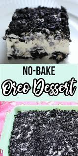 No Bake Oreo Dessert Dessert Recipe Using Cream Cheese Cream Cheese Desserts Easy Recipes Using Cream Cheese
