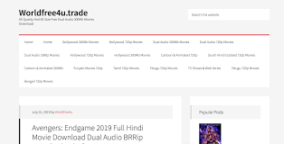 If you're interested in the latest blockbuster from disney, marvel, lucasfilm or anyone else making great popcorn flicks, you can go to your local theater and find a screening coming up very soon. Worldfree4u Movies Download Worldfree4u 2019 Bollywood Movies