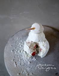 Pavlova Des Neiges Pavlova Presentation Dessert Dessert Leger