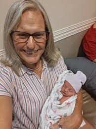 My new addition. My new #3 great grandson. This is last night