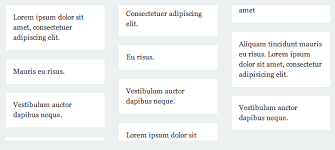 It is also used to temporarily replace text in a process called greeking, which allows designers to consider the form of a webpage or publication,. Break Inside Css Tricks
