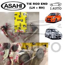 Trw outer tie rod ends part #jte1320 (left) part #jte1319 (right). Made In Malaysia Asahi Tie Rod End Perodua Myvi 1 0 1 3 2005 2010 Lazada